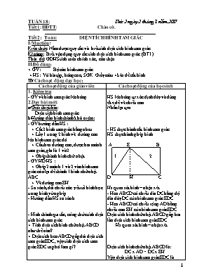 Giáo án các môn lớp 5 năm 2016 - Tuần 18